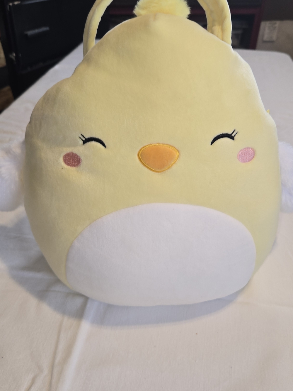 Squishmallows Ivanna the Chick Easter Basket, 12", Limited Edition (2025)